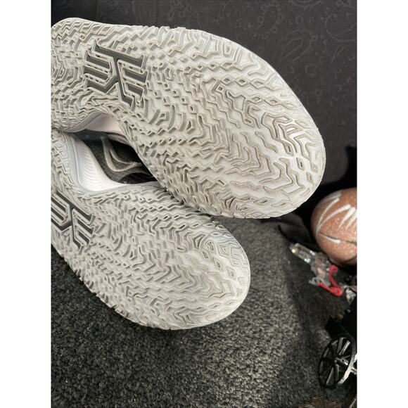 Size 5- Nike Kyrie 4 TB Low Black Wolf Grey Suede Leather (DA7803-003) EUC main image 2